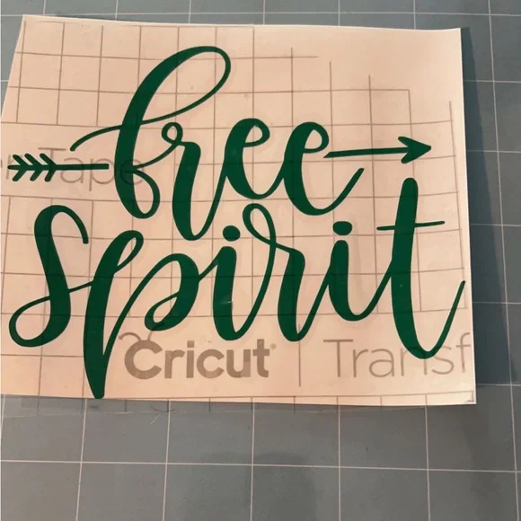 NEW green “free spirit” decal - Picture 2 of 2
